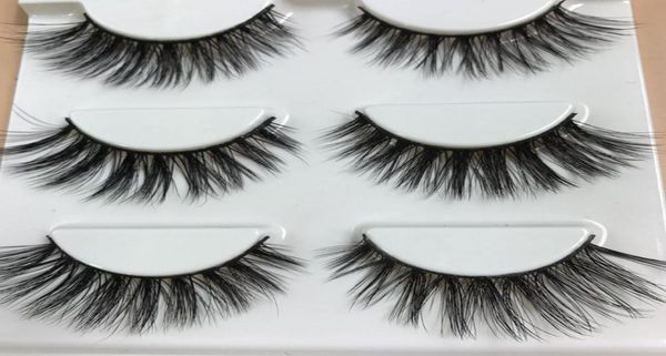 

mink false eyelashes makeup 100 real mink natural thick false fake eyelashes eye lashes makeup extension beauty tool2225712