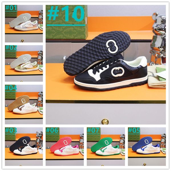 

luxury brand women's shoes mac80 sports shoes leather retro g embroidered couple casual sports shoes b22 small white shoes