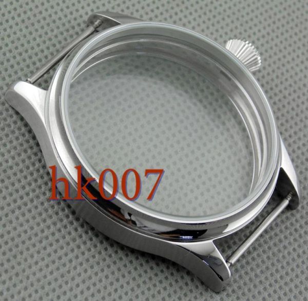 

p330 corgeut 44mm stainless steel case fit 64976498 seagull st36 movement watch4379908, Black;blue