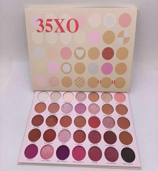 

makeup christmas limited 30 colors eyeshadow palette 35xo natural flirt artistry matte and shimmer eye shadow 9121373