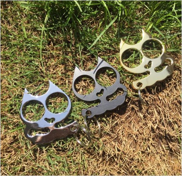 

123 super cute iron cat finger tiger selfundefineddefense cat eye window breaker new cat eye finger tiger key finger tiger6035801