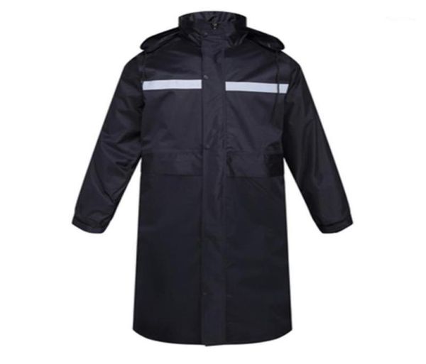 

rain gear hooded outdoor raincoat waterproof men long coat women fishing overalls chaqueta mujer impermeable rainwear 50a014517026623, Red;brown