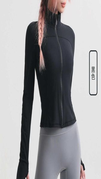 

women039s zipper jacket yoga outfits gym sports coat running fitness clothes casual shirts7984085, White;red