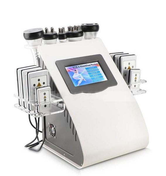 

model 40k ultrasonic equipment liposuction cavitation 8 pads vacuum skin care salon spa body shaping beauty machine9276894