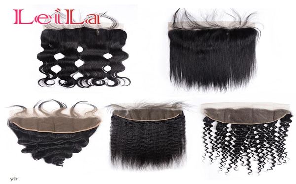 

human brazilian malaysian peruvian indian 13x4 lace frontal pre plucked baby body loose deep wave straight hair kinky3890795, Black;brown