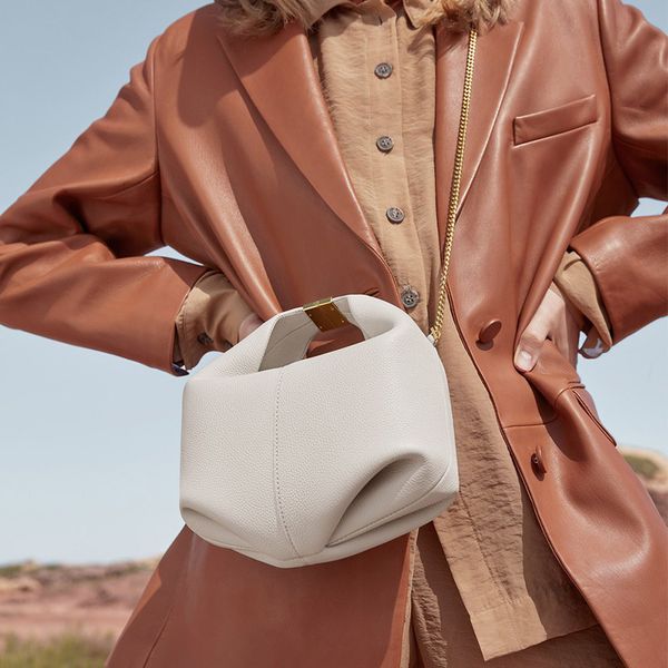 

luxury handbag designer bags women tote bag leather material adjustable shoulder strap fashion niche one crossbody shoulder bag advanced sen