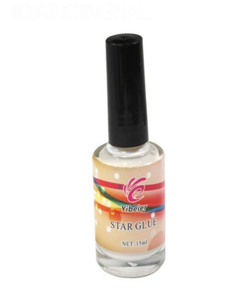 

whole 1 pc pro nail art glue for foil sticker nail transfer tips adhesive glue 15ml9583639, Red;pink