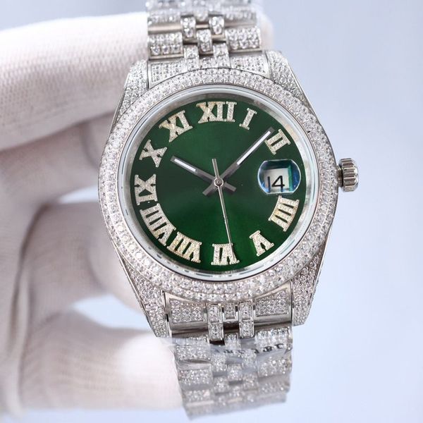 

mechanical watches 41mm stainless stewrist watch watches fashion wristwatches, Slivery;brown