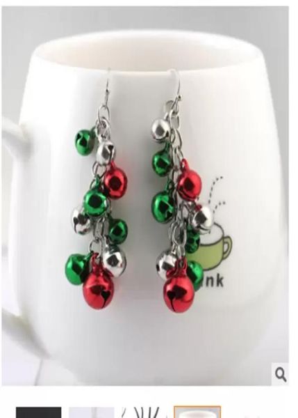 

new dangle earrings crystal snowman jewelry christmas tree stud earring for women creative party accessories girl gifts7690072, Silver