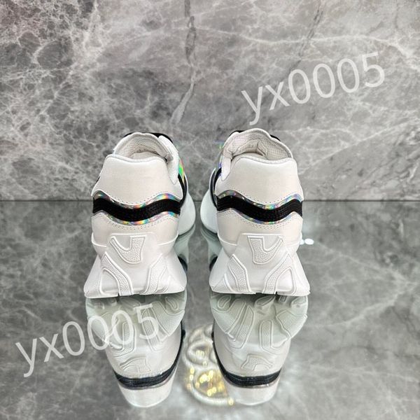 

2023 new luxury designer brand men womens platform casual shoes women sneakers super flex rubber sole trainers size 35-46 xsd230403, Black