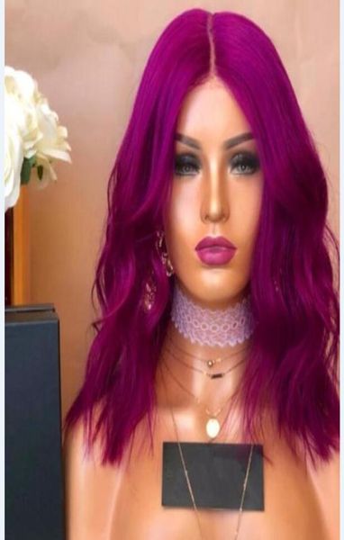 

bob cut front closure wig 10a grade brazilian virgin human hair full lace wigs for black woman express delivery8441506, Black;brown