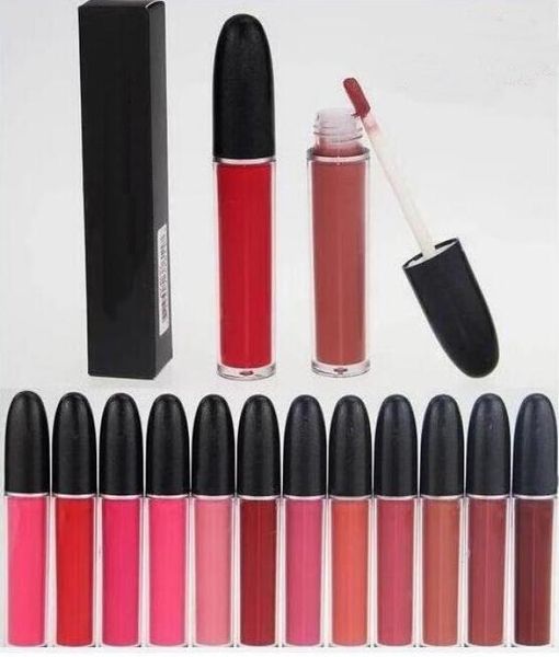 

12 pcs new makeup retro matte liquid lips lip gloss 12 color highquality7757011