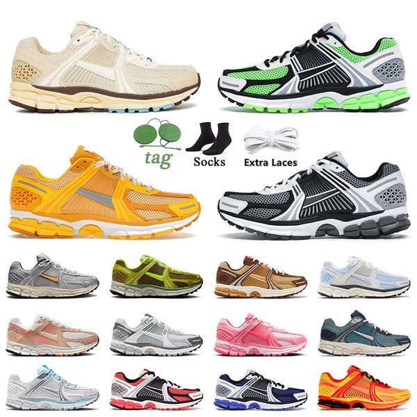 

vomero 5 running shoes for men women oatmeal electric green black yellow ochre light bone sesame outdoor jogging sports trainers runners ten