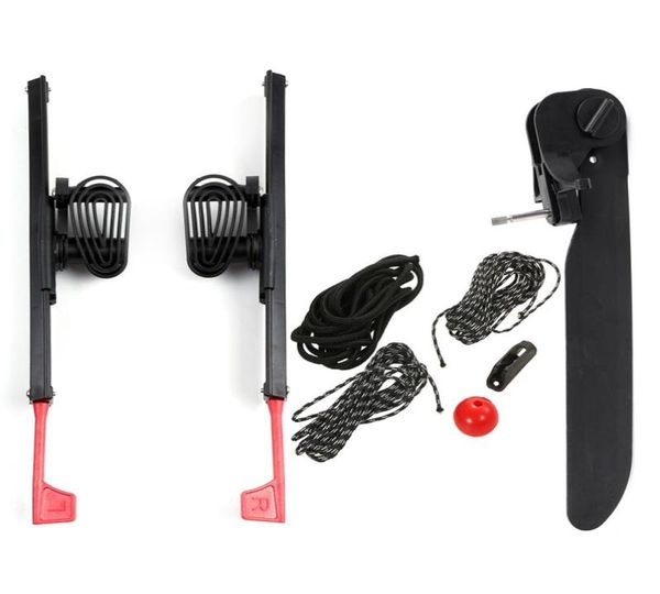 

2pcs kayak rudder adjustable locking kayak foot braces pedals with tail rudder foot control direction steering system tool kit6388415