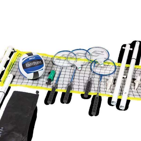 

badminton rackets 2in1 premium volleyball set and net enhanced 230629