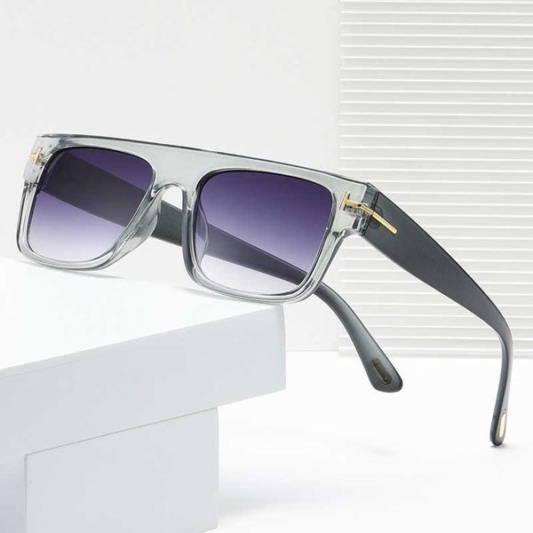 

new men's fashion simple large box sunvisor sunglasses, White;black