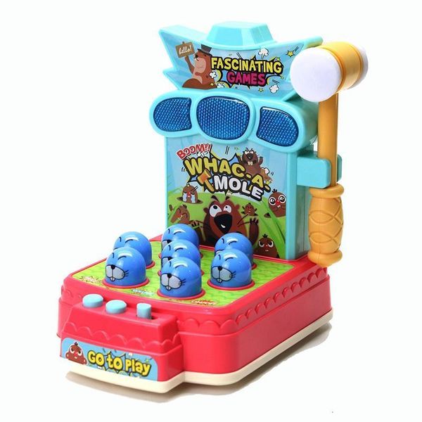 

Baby Sound Children's Music Electric Toy Kids Educational Early Education Game hine Whack-a-mole Battle Parent-child Interaction Toys 230629
