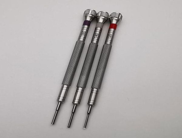 

repair tools kits t shape blade screwdrivers for watch band screws 12mm 14mm 16mm with pvc tube packing5869276