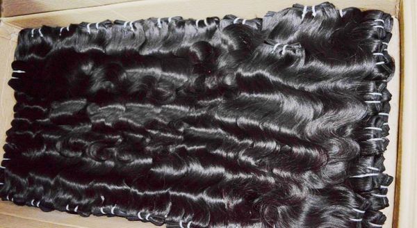 

body wave weft peruvian processed hair 20pcslot wavy texture shopping around weaves6079108, Black