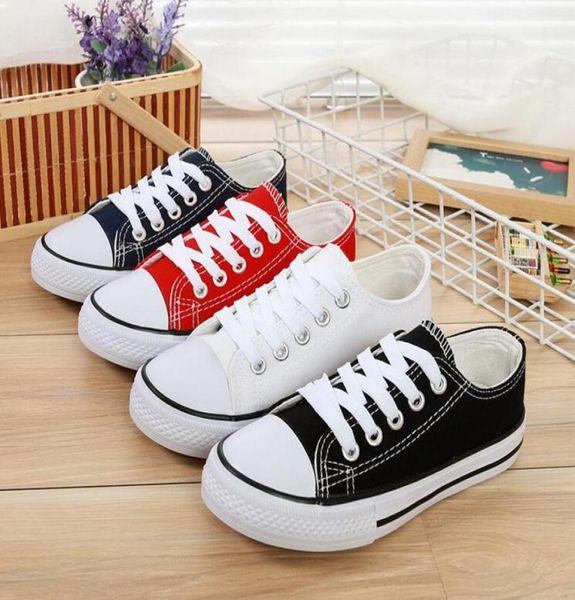 

baby kids shoes for girl children canvas shoes boys 2019 new spring summer girls sneakers fashion toddler shoes eu 23345838353, Black;red