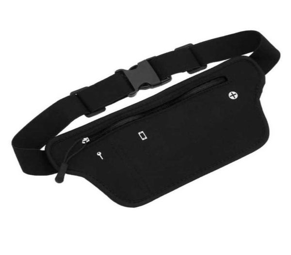 

waist support sports packs neoprene bag for women outdoor men1321847, Black;gray