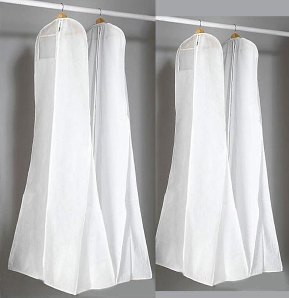 

surper big 180cm wedding dress gown bags white dust bag long garment cover travel storage dust covers4890990
