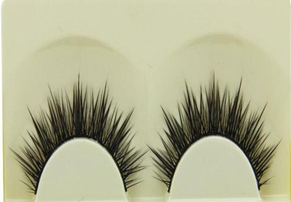 

11 style 1 pair handmade 3d strip mink lashes crisscross eye lashes natural thick winged false eyelashes1339444
