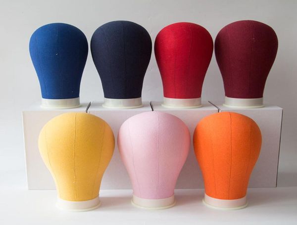 

factory whole canvas block head wig 21039039 24039039 pu canvas head for making wig display mannequin head1407649, White