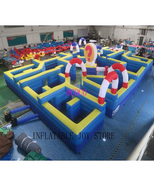 

new water tag maze for obstacle course maze game inflatable8460115