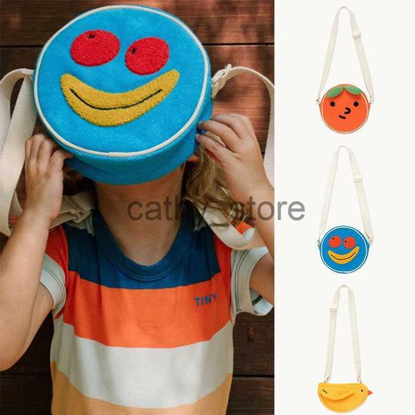 

backpacks enkelibb 2023 new kids lovely brand bags tc designer children boys and girls fruit banana orange pattern lovely bagsx0630