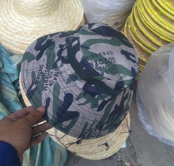 

2019 summer outdoor travel bucket hat for men women solid colors cotton packable cap fisherman sun hat9947911, Black;green