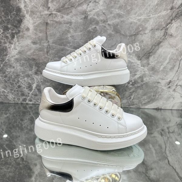 

2023 new luxury sneakers calfskin leather style casual shoes sports shoe designer sneaker shoes letters size 35-46 xinshidai230401, Black