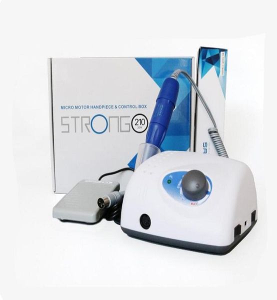 

65w electric nail drill machine 35000rpm strong 204 electric manicure set pedicure machine professionals electric nail file7484043, Silver