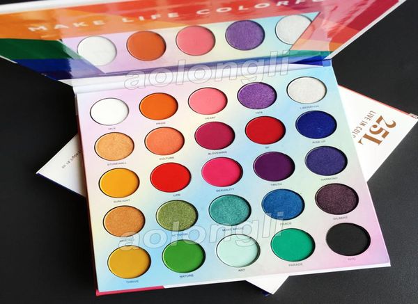 

makeup eyeshadow palette 25l live in color eye shadow 25 colors make life colorful matte shimmer eye shadow hill palette beauty co2102004