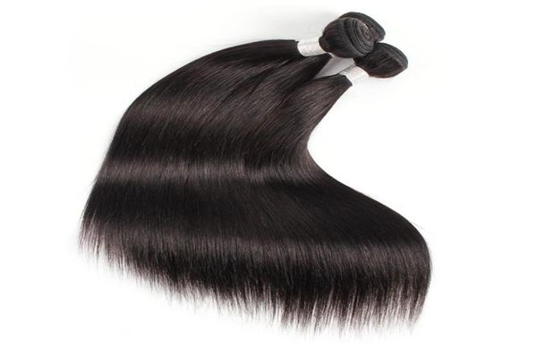 

kisshair natural color 1026 inch human hair bundles raw virgin indian silky straight hair weave brazilian malaysian peruvian hair7348551, Black