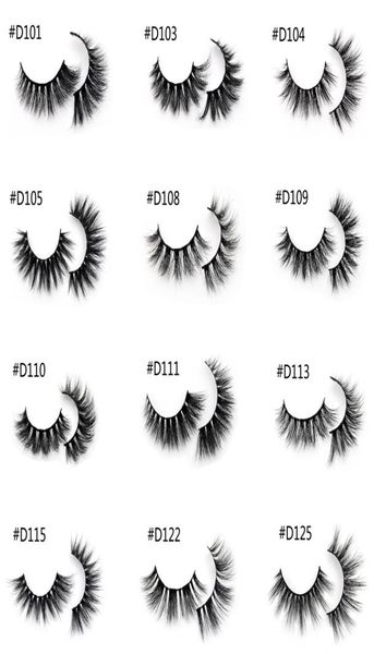 

3d mink lashes handmade full strip lashes cruelty luxury mink eyelashes makeup lash maquiagem faux cils1699403