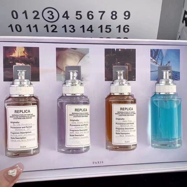

30ml 4pcs brand perfume jazz club by the fireplace men women body spray ing