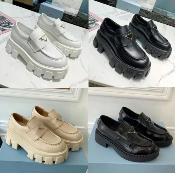 

monolith plus platform sports shoes cloudbust casual shoes designer women's shoes chocolate glossy leather loafers black brushed leathe