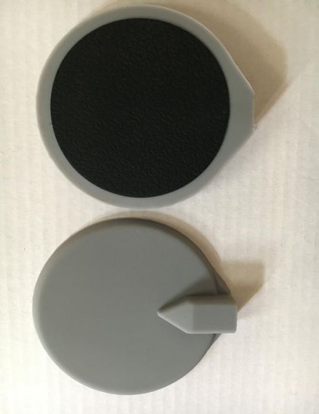 

9595 mm 10 piece round silicon electrode pads circle tens carbon electrodessilicone rubber electrodes pads for tens machine6778797