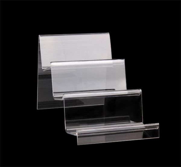 

jewelry stand clear acrylic 3 layers jewelry display wallet show rack or cellphone holder 323 q28016523, Black