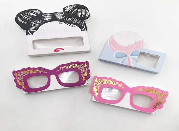 

whole false eyelash packaging box 3d mink lashes boxes empty lash case customized logo accept your logo7492450