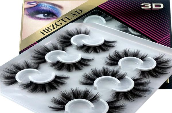 

new 6 pairs 1025mm fake eyelashes 100 mink eyelashes mink lashes natural dramatic volume lashes extension false eyelashes mdf127003665