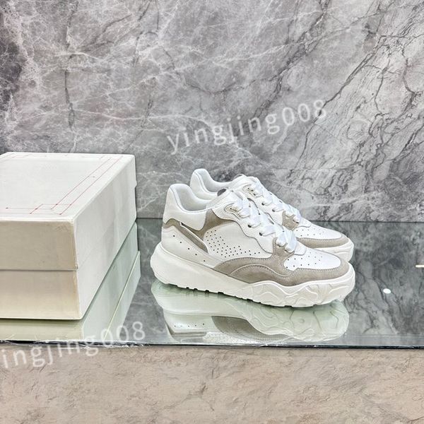 

luxury casual shoes women travel leather lace-up sneaker cowhide fashion trainers woman shoe flat lady sneakers size 35-46 xinshidai230405, Black