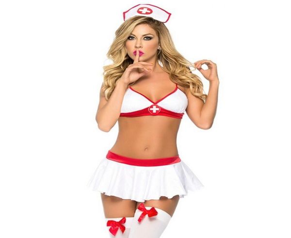 

naughty nurse costumes erotic underwear for women lingerie erotic costumes cosplay doctor suit nurse uniform s9183816832, Red;black