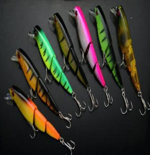 

15pcs fishing jointed lure bait hook 155105cm012345672728273