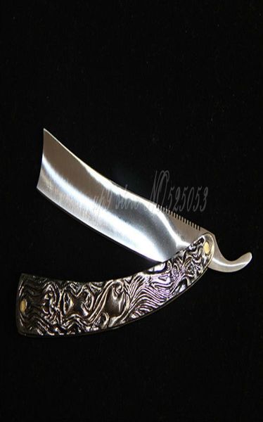 

whole personal cleaning straight edge barber aluminum handle steel blade razor8423814