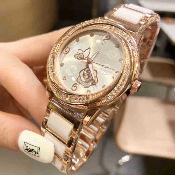 

luxury omegas watches tjpg mechanical movement seamaster prx watch quality wristewatch gdln for lady sweet ceramic on, Slivery;golden