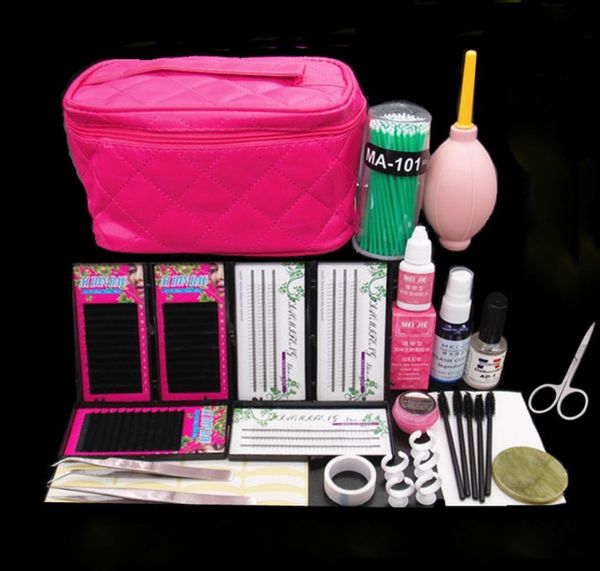 

professional false eyelash extension cosmetic set natural cluster long individual lashes kit false eyelash lashes makeup set1440959