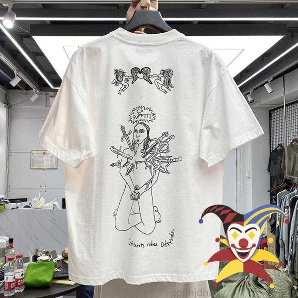 

men's t-shirts oversized erd t-shirt men women t shirt streetwear e.r.d tees clothing summer stylemen's, White;black