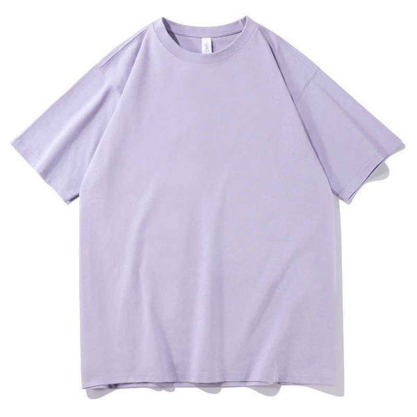 

2023ss spring summer thick fabric t shirt men women gray short sleeve tees 1hhr, White;black